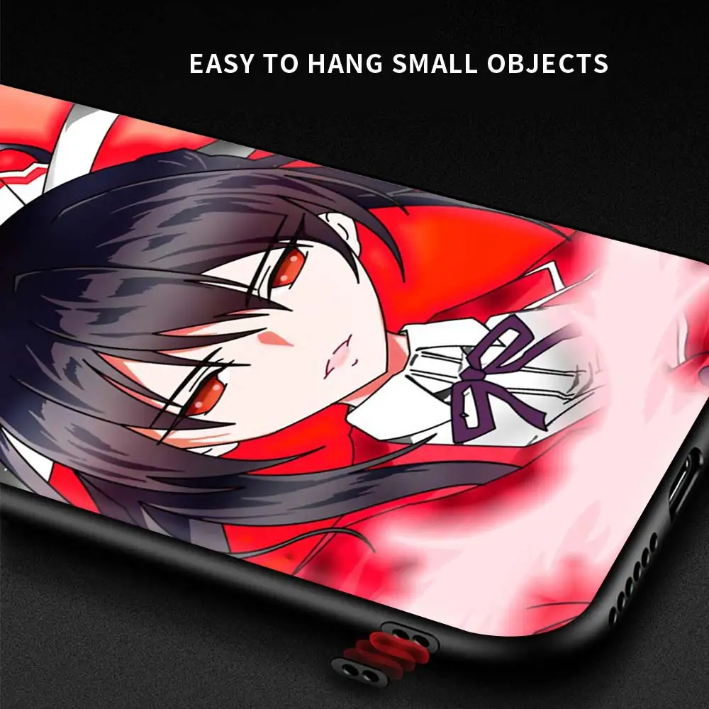 

For Xiaomi Redmi Note 9S 8 Pro 8T 9 7 7A 8A 9A 9C 6A Phone Case For Redmi Note 10 Pro Black Cover high school dxd