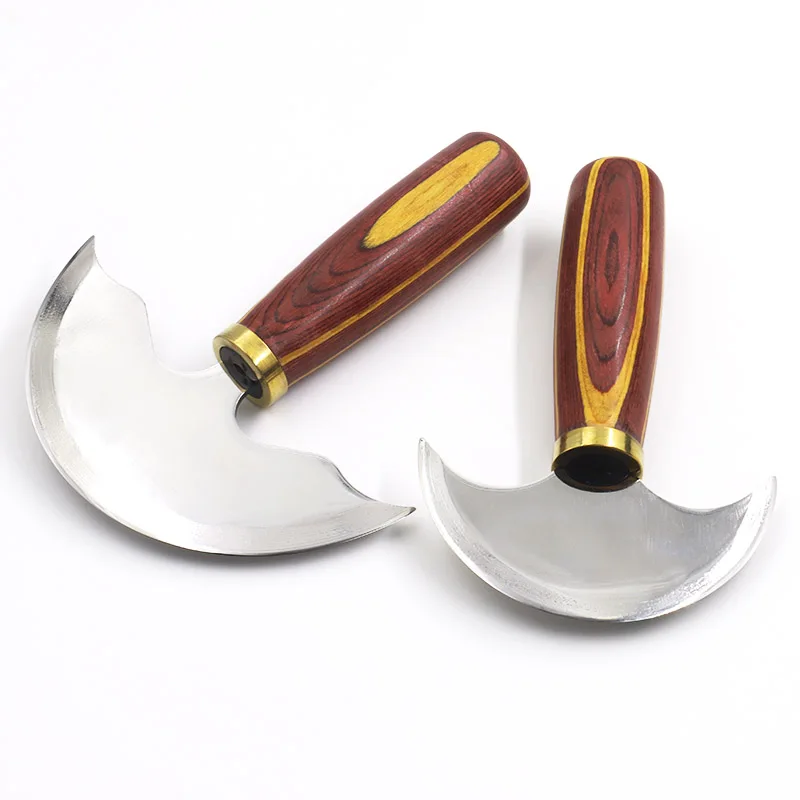 

Модная кожаная лопатка нож полукруг кожи головы резак DIY кожа инструмент для обрезки коррекции нож кожа ткань резак