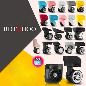 Сменные колеса для чемоданов, ремонт ручек, детали для колес, запасные резиновые детали для тележек