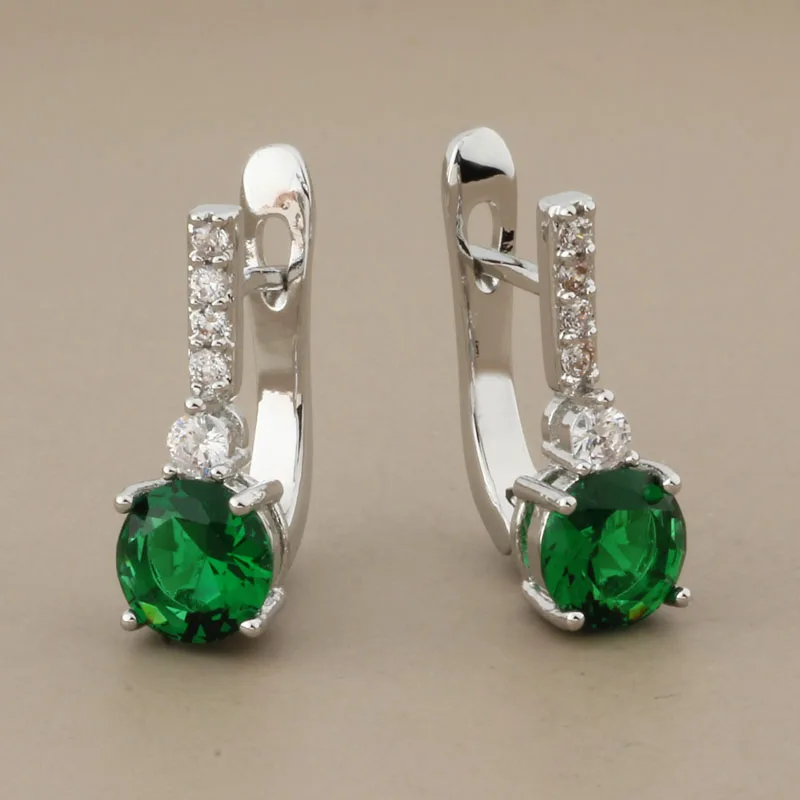 Новые серьги подвески с инкрустацией из микрофибры женские роскошные свадебные