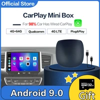 carplay ai box wireless carplay netflix android box car multimedia player ux999pro 464g audio navigation for volkswagen toyota