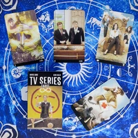 tv series tarot cards prophecy divination deck english version entertainment board game 78 sheetsbox