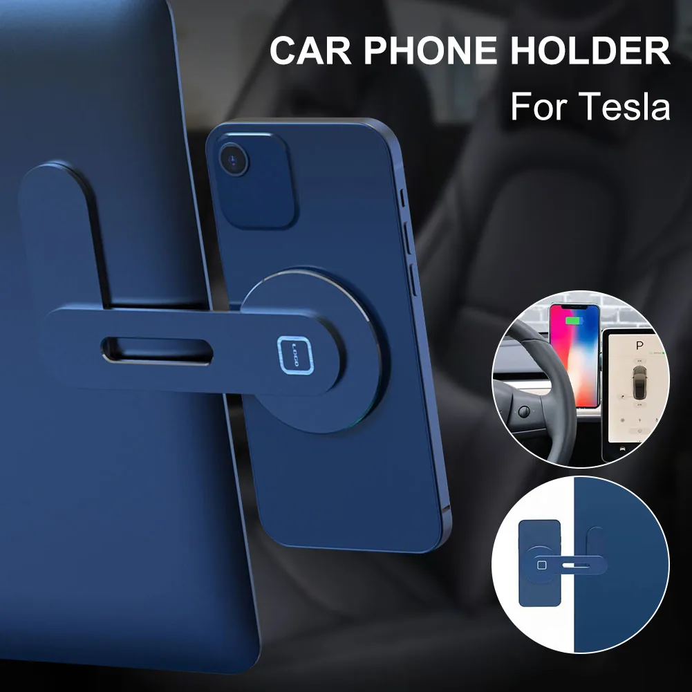 

Sale Car Phone Holder Magnetic Monitor Side Phone Mount Adjustable Monitor Expansion Bracket for Tesla Model X S Y 3