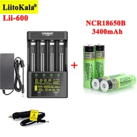 liitokala lii 600 battery charger for 3 7v li ion 18650 21700 26650 1 2v aa aaa nimh ncr18650b 3400mah rechargeable batteries