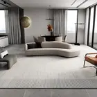 Высококачественный современный минималистский ковер в нордическом стиле, коврики для гостиной, дивана, журнального столика, американские роскошные ковры для украшения спальни