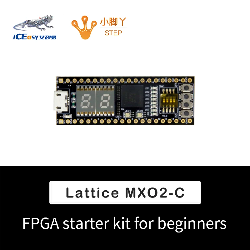 Step FPGA макетная плата MAX10-02 MXO2-C Altera решетчатая обучающая основная ADC DAC |