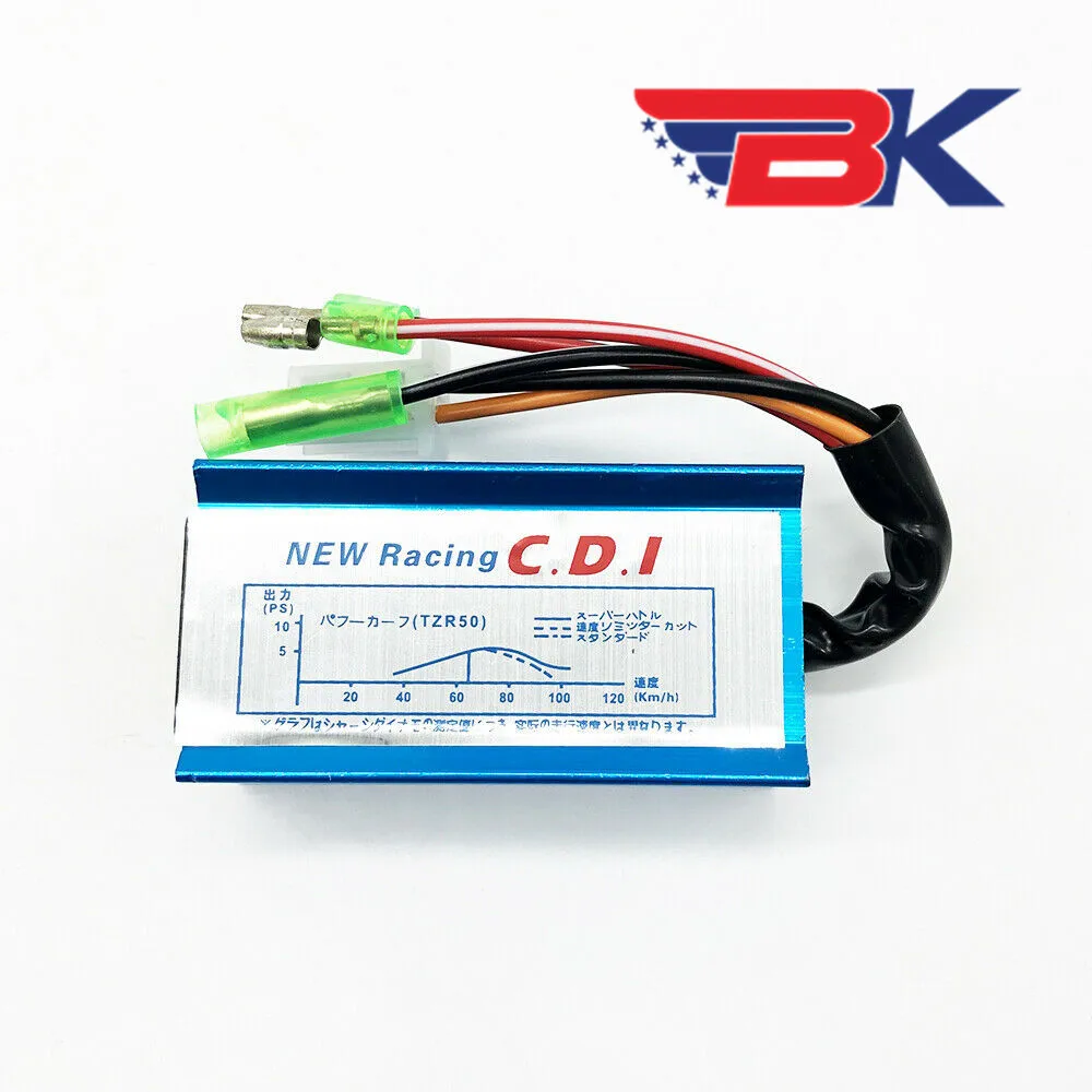 

Характеристики гоночный CDI BOX для 2-тактного 50CC 90CC 1PE40QMB YAMAHA JOG мопед