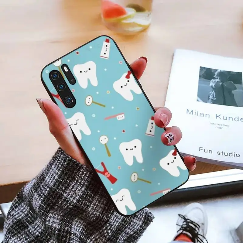 

NEW ARRIVAL Dental Definitions tooth Phone Case For Huawei honor Mate P 9 10 20 30 40 Pro 10i 7 8 a x Lite nova 5t