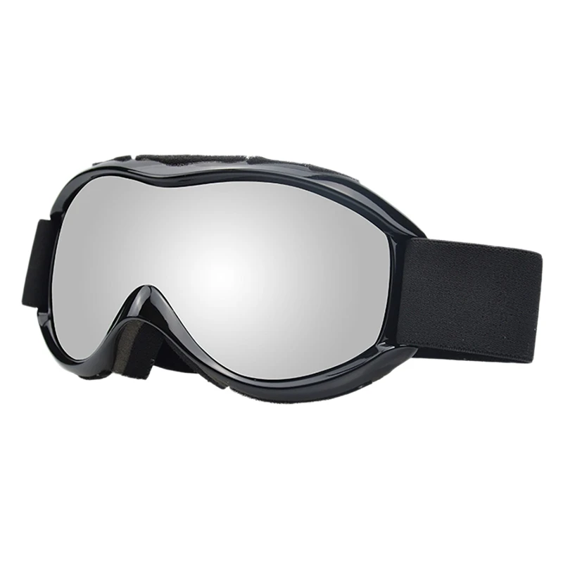 

Adult Snowboard Ski Goggles Anti-Fog UV400 Skiing Sunglasses Plated Motocross Glasses for Men Women