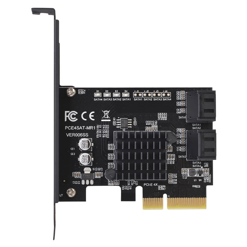 4-Порты и разъёмы SATA III 6 Гбит/с PCIE RAID хост-контроллер карты Поддержка Порты HyperDuo SSD
