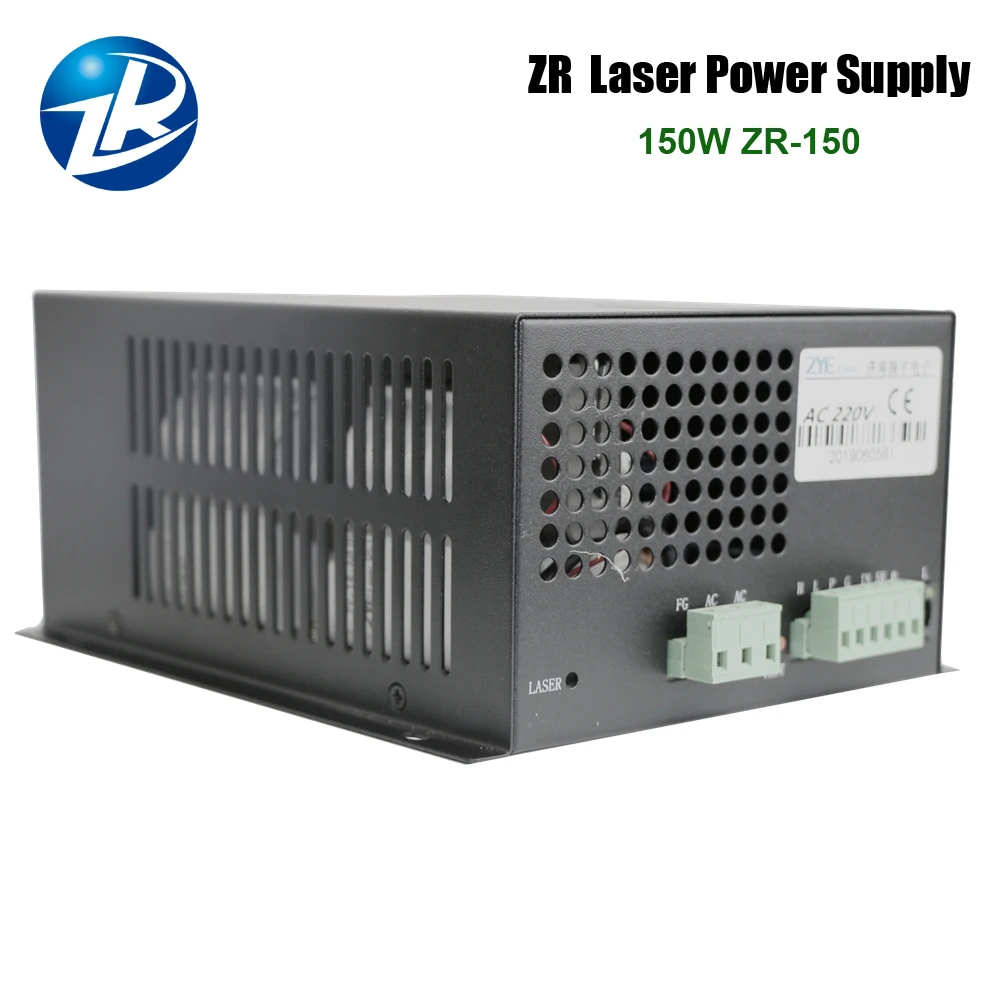 Zurong 150W CO2 лазерный Питание для станок лазерной резки и гравировки машина MYJG ZR-150W |