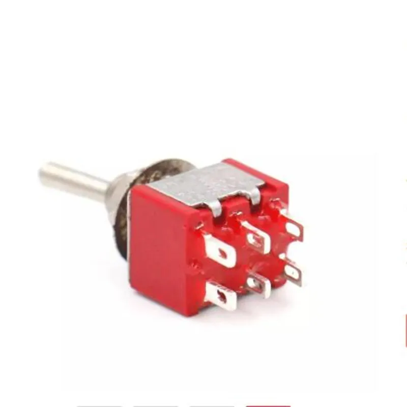 20 шт./лот MTS 203 / 223 DPDT ON OFF мгновенный мини переключатель AC 250 В/2 а 120 В/5 А|Выключатели|