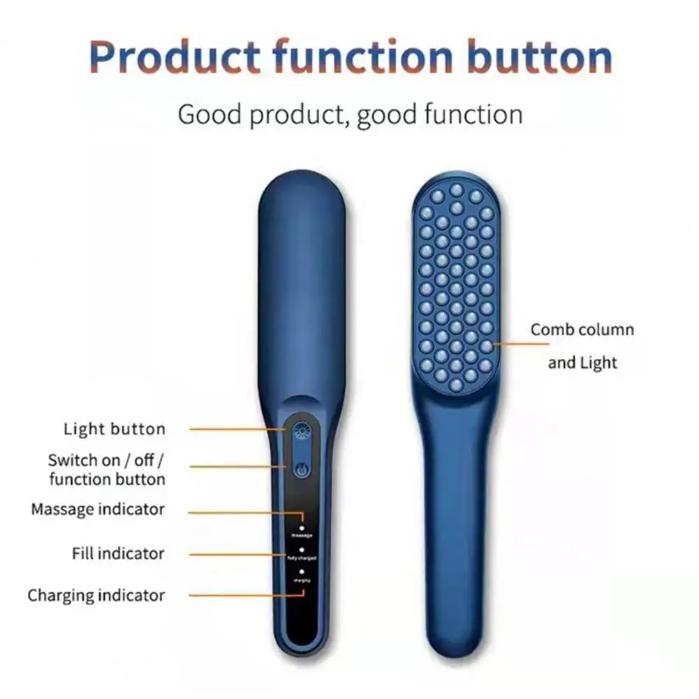 Гребень износостойкий многоскоростной Регулируемый ручка из АБС для удаления