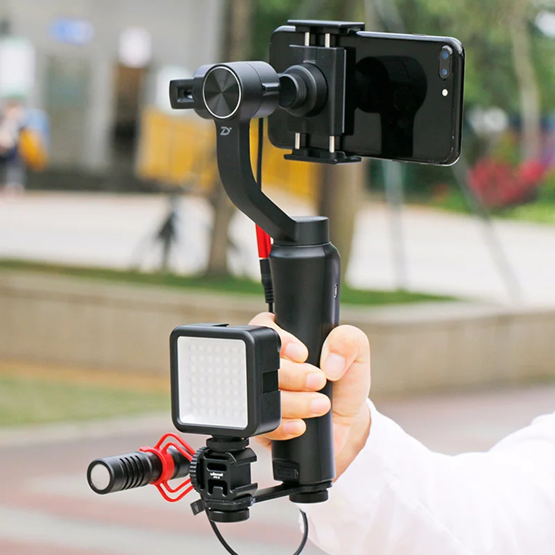 Удлинительное крепление Горячий башмак для DJI Osmo Mobile 2 3 Vimble Moza MINI MI Freevision vilta m Gimbal