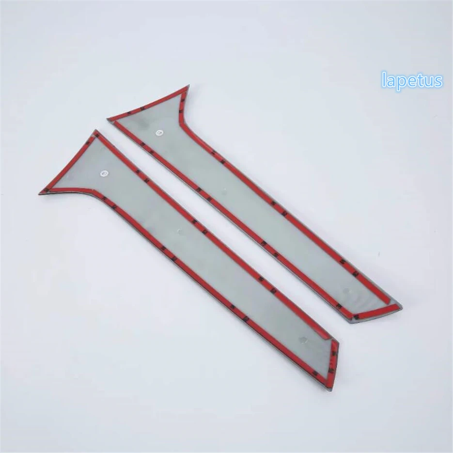 

Lapetus Rear Triangle Window Spoiler Wing Decoration Frame Cover Trim Fit For Audi Q5 2018 - 2021 ABS Chrome / Carbon Fiber