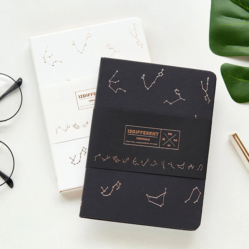 

"Constellation" Hard Cover Beautiful Blank Sketchbook Journal Freenote Diary Study Notebook Stationery Gift