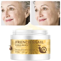 snail face cream anti wrinkle anti aging deep moisturizing whitening repair damaged skin shrink pores remove acne face care 25g