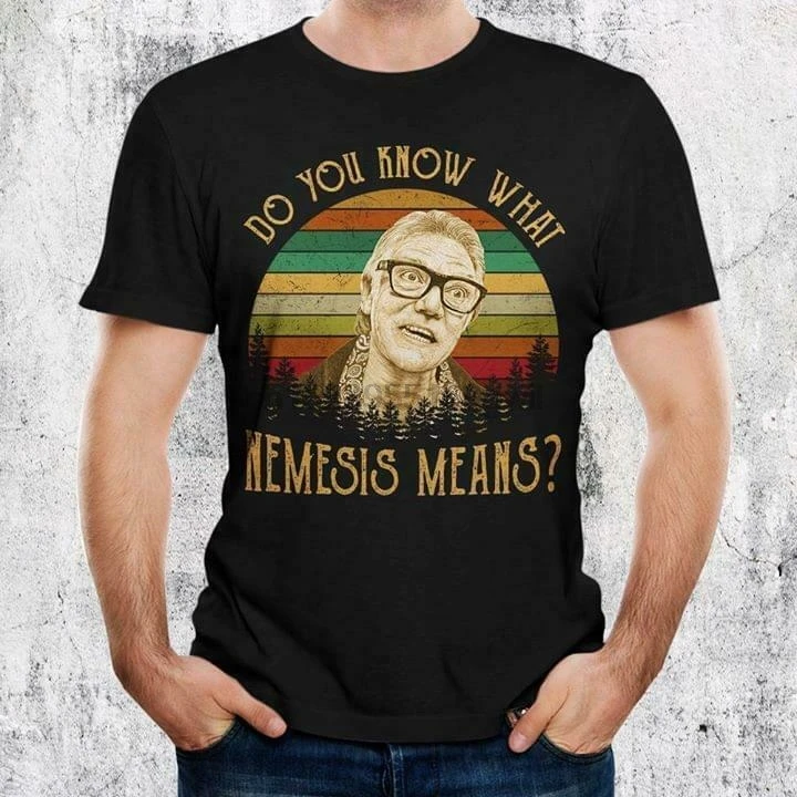 Brick Top Snatch Do You Know What Nemesis Means Black Cotton Men S-6XL T-Shirt | Мужская одежда