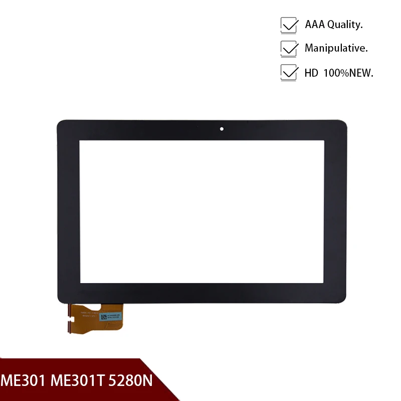 

New 10.1'' inch Tablet Touch Screen Panel Glass FOR Asus MeMo Pad Smart 10 ME301 ME301T 5280N FPC-1 Rev.4 free shipping