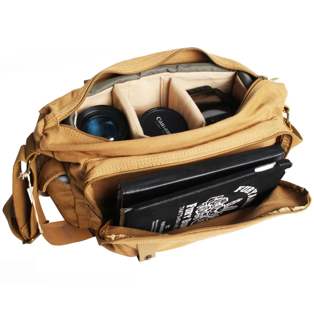 Сумка слинг на плечо для камеры мессенджер цифровой зеркальной фото и