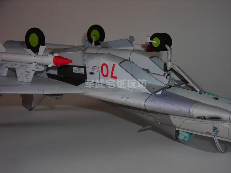 Набор бумажных моделей для рукоделия Mikoyan MiG-29, в масштабе 1:33 (art.: 3a37f5ccf1d) - 3a37f5ccf1d