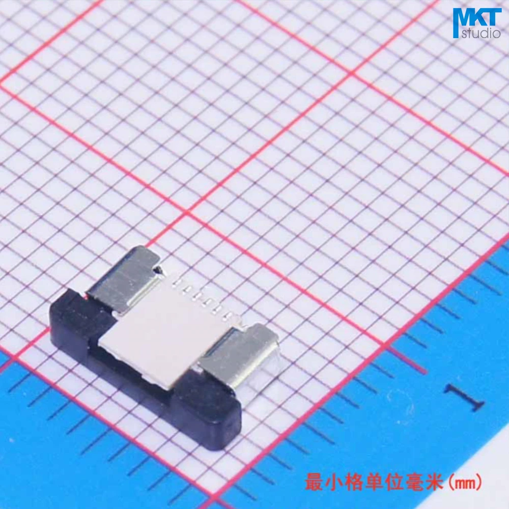 Разъем FPC ffc плоский/верхний контактный тип ящика 6 контактов P 0 5 мм|connector fpc|connector