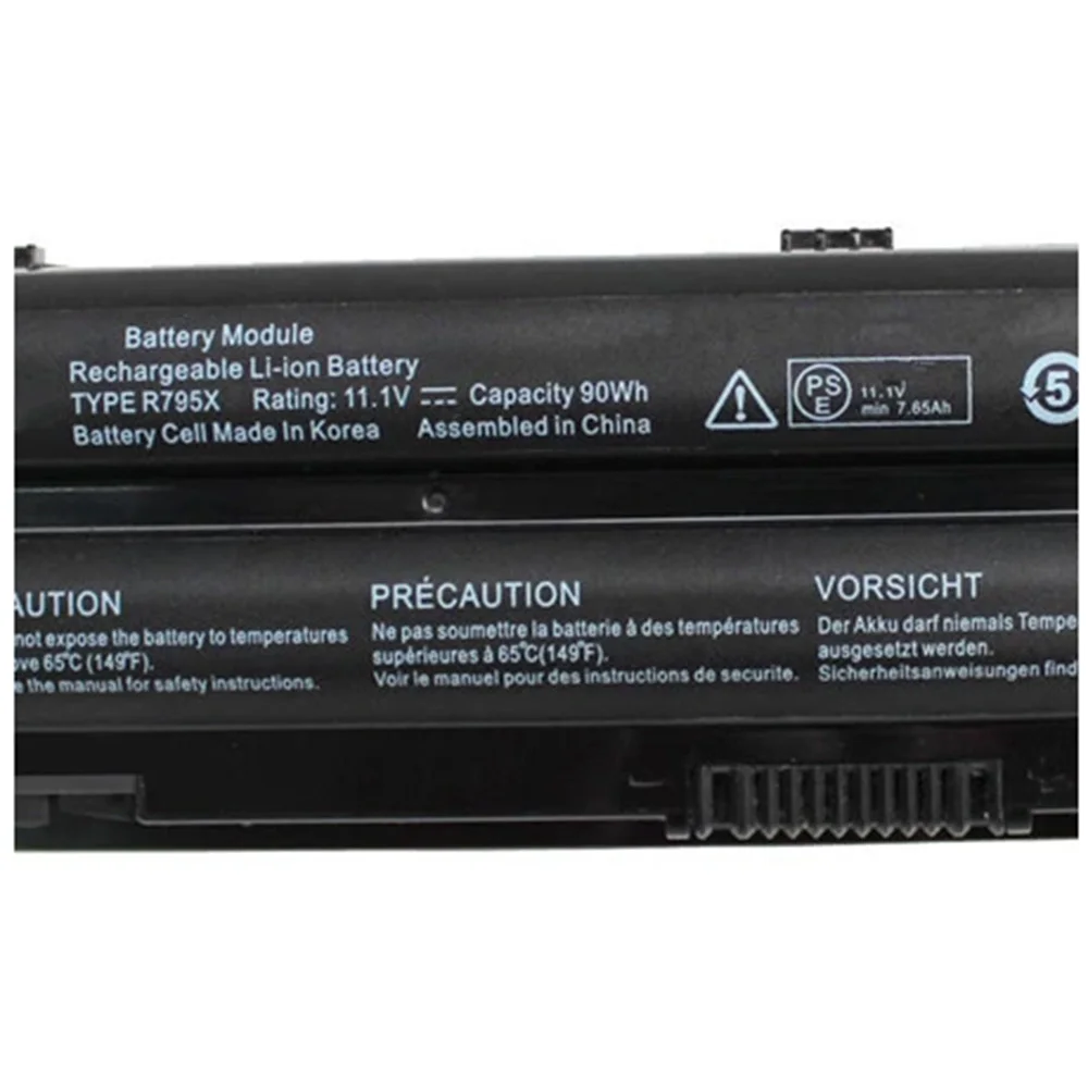 Аккумулятор для ноутбука Dell XPS 14 15 17 L401X L402X L501X L502X L701X L702 11 1 В 56 Втч JWPHF 90 R795X J70W7 WHXY |