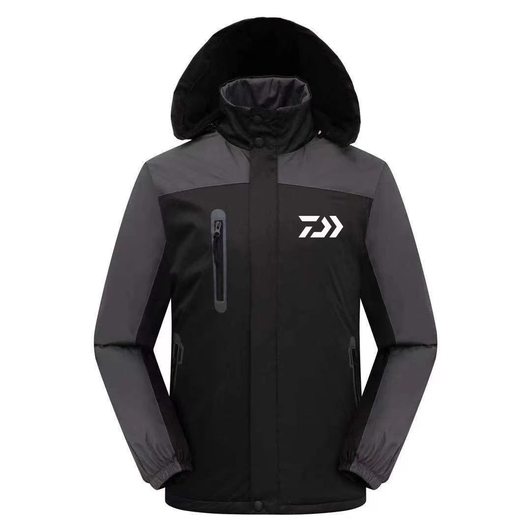 Парка мужская зимняя ветрозащитная бархатная толстая теплая куртка Мужская с