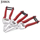 Стальная наковальня, садовые ножницы для обрезки травы, ножницы для сбора фруктов, садовые секаторы для веток, садоводческий бонсай инструментов