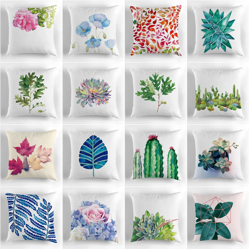 2019 Горячие скандинавские ветряные растения лист мясистые напечатанные