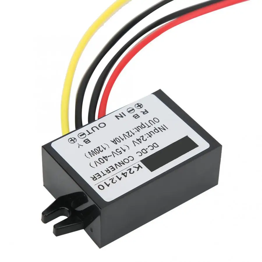 DC понижающий преобразователь напряжения модуль питания от 24 В до 12 10 А 120 Вт