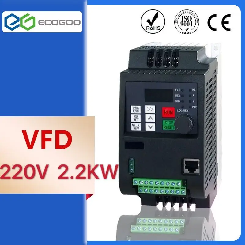 Однофазный вход 110 кВт 220 В в VFD 3 фазный выходной преобразователь частоты