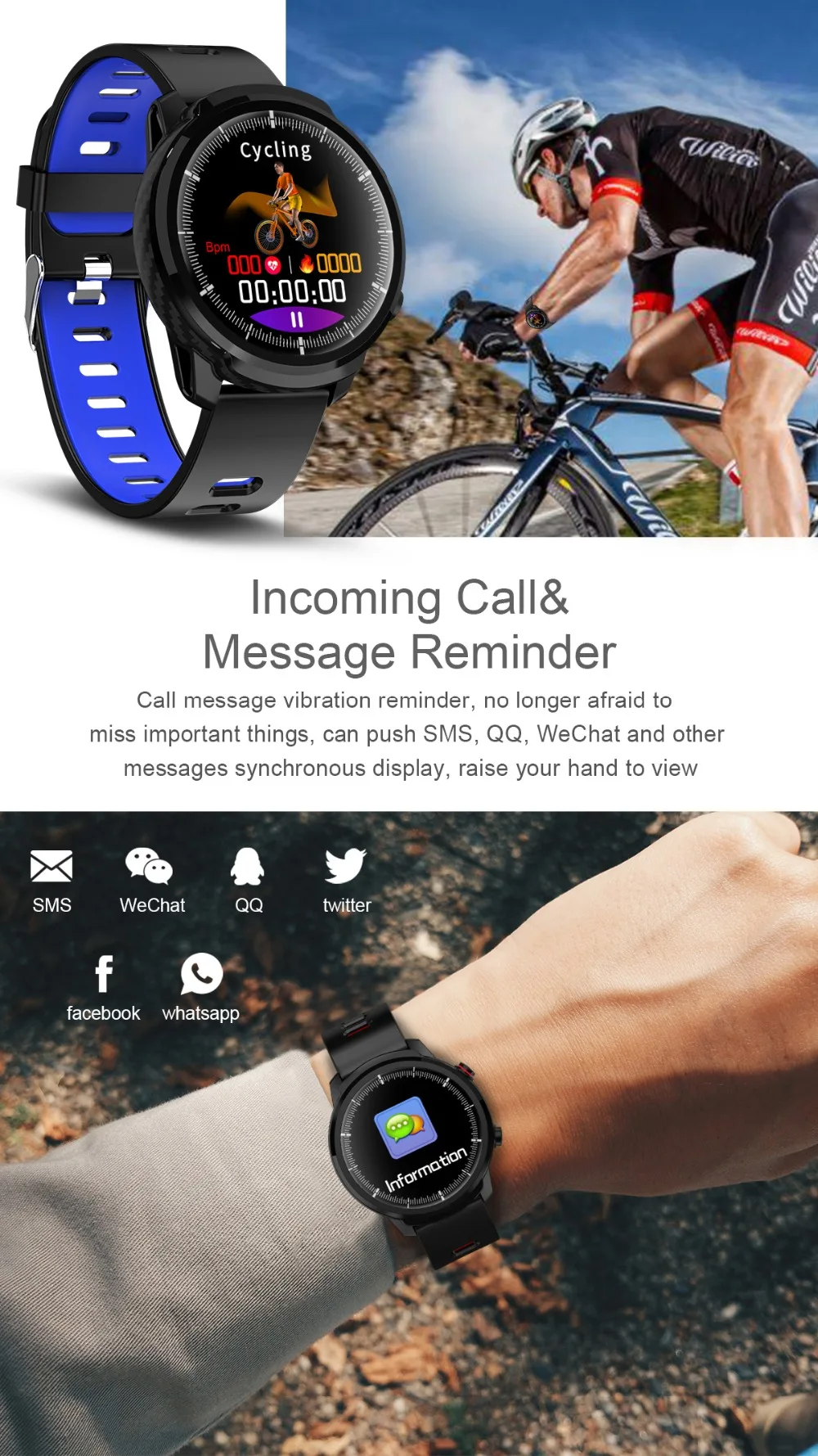 IP68 водонепроницаемый спортивный режим Bluetooth Смарт часы для мужчин Женский Шагомер монитор сердечного ритма отслеживание артериального давления фитнес часы