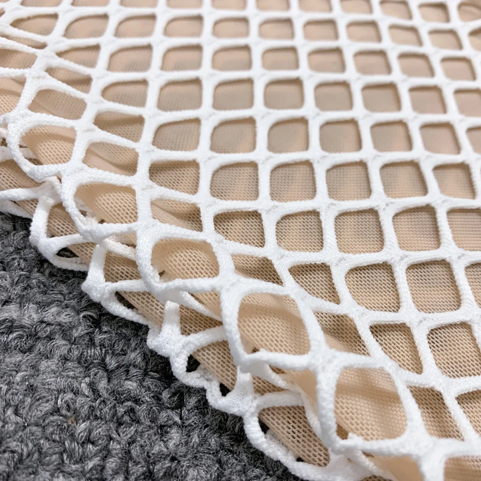 Блестящий Прозрачный комбидресс в стиле Кардашьян прозрачный сетчатый с