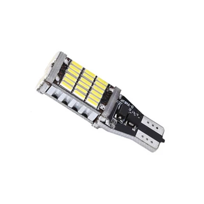 45 Led 1pc T15 W16W LED 921 912 Super Bright 30 SMD 4014 LED Canbus No ERROR Car Backup Stop Reserve Lights Bulb Brake Lamp White 12V - Испускаемый цвет: 45 Led