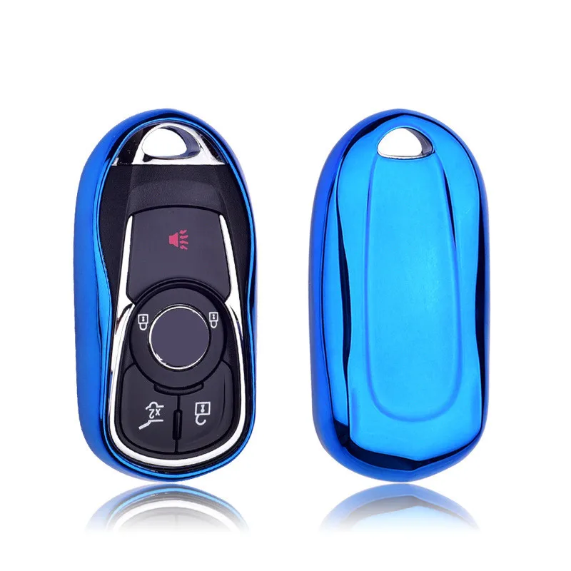 

For OPEL Astra Buick ENCORE ENVISION NEW LACROSSE Rings Protect Shell Car Styling Soft TPU Protection Key Case Cover