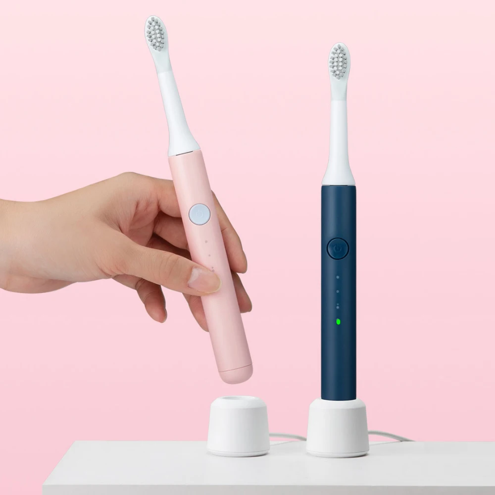 Перезаряжаемая электрическая звуковая зубная щетка PINJING EX3 USB перезаряжаемая