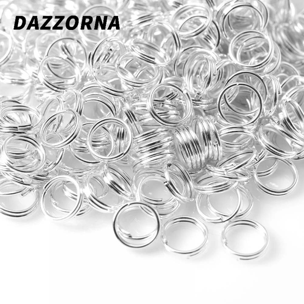 Разрезные кольца 6 мм 100 шт./лот для изготовления ювелирных изделий - купить по