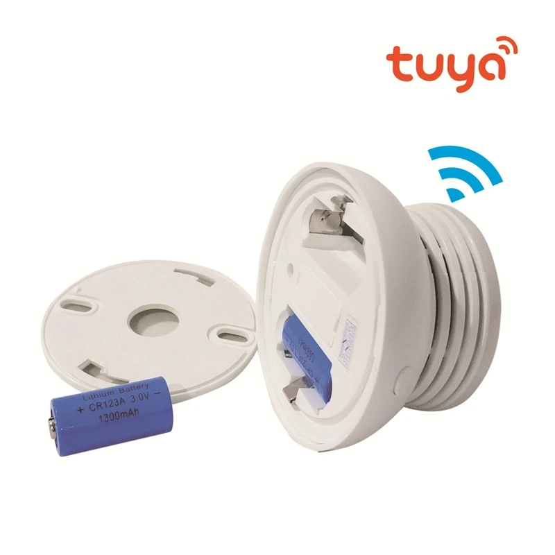 Умный Wifi датчик дыма беспроводной детектор Автоматизация домашняя система