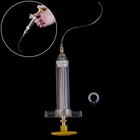 Регулируемый шприц для кормления птиц, кормушка для грудного вскармливания, с молоком, 20 мл