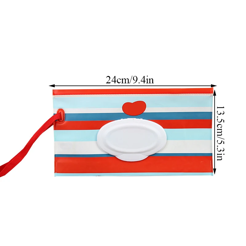 

Napkin Storage Box Reusable Cleaning Wipes Case Household Eco-Friendly Baby Wipe Container 1PC Easy-carry Wet Wipe Bag