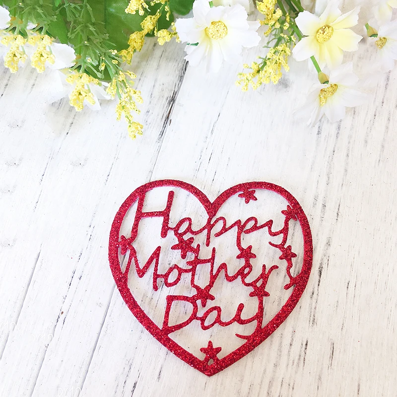 Металлические Вырубные штампы для мам сделай сам любовь буквы скрапбукинг