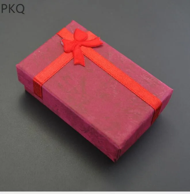 24 шт 8x5x2 5 см упаковка ювелирных изделий серьга коробка/Кольцо/комод для украшений