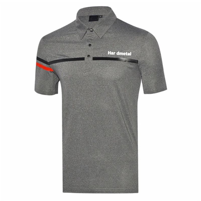 Футболка мужская для гольфа воздухопроницаемая эластичная тенниска