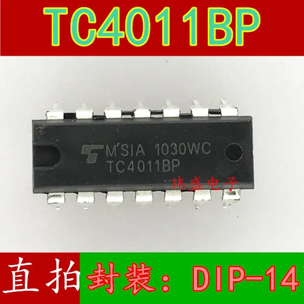 

50 шт./лот CD4011 CD4011BE HEF4011BP HCF4011 TC4011 DIP-14