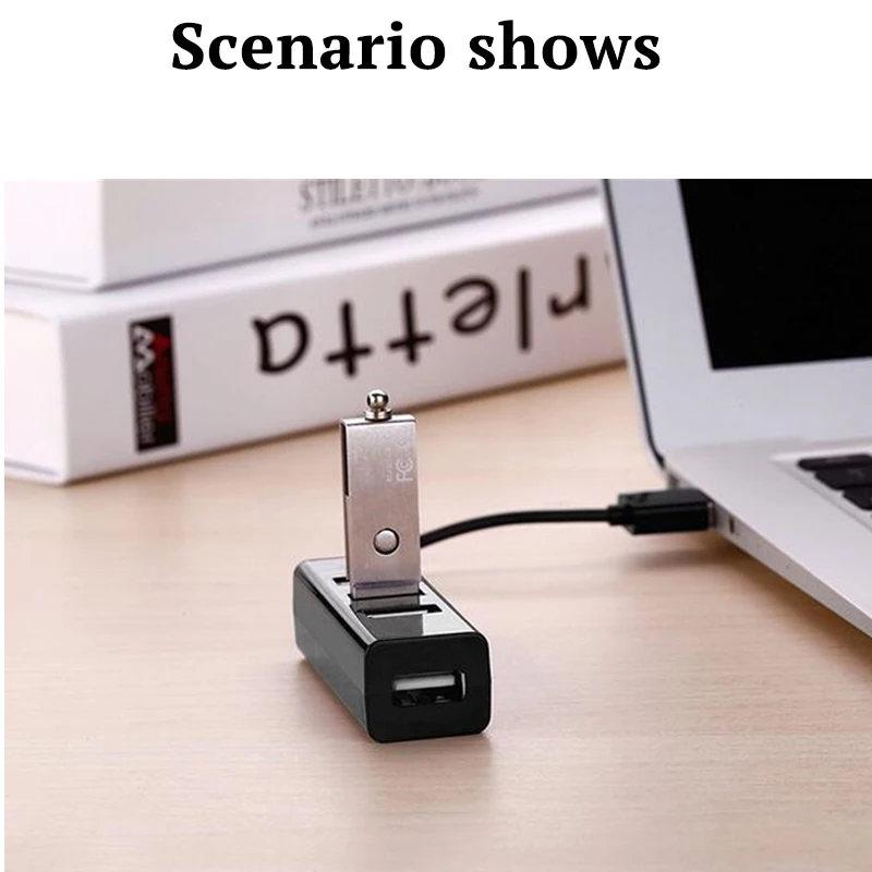 Usb-хаб типа C для MacBook Air 13, USB 2,0, разветвитель, аксессуар для ноутбука, док-концентратор, USB-C, несколько мини, 4 порта, Hab 2,0, адаптер