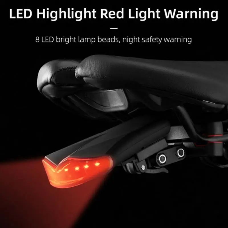 

Mountain Bike USB Charging Light Wireless Remote Control Bicycle Steering Tail Light Anti-theft Warning Light Bicycle Accessorie