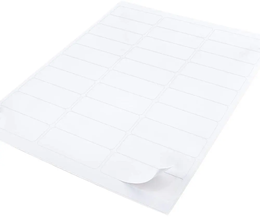 

Self Adhesive Shipping Labels for Laser & Inkjet Printers, Barcode Mailing SKU Labels