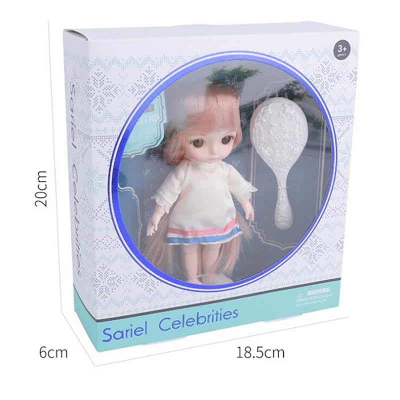 Шарнирная кукла подарок кукла-младенец игрушка тканевое тело милая детская Q Baby