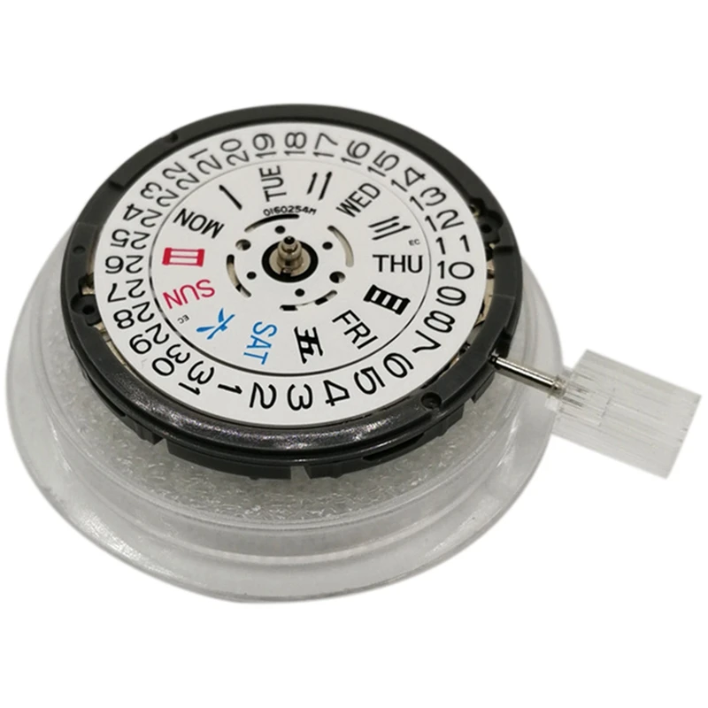 

2Pcs Automatic Mechanical Watch Wrist Movement Day Date Set Mechanical Watch Movement - Nh36 & Nh35